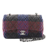 Chanel Mini Rectangular Classic Tweed Single Flap Secondhand