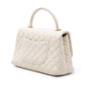 Chanel Small Quilted Caviar Coco Top Handle Bag Secondhand