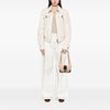 Fendi Mini Bicolor Nappa Apolo Chain Baguette Shoulder Bag Secondhand