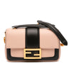 Fendi Mini Bicolor Nappa Apolo Chain Baguette Shoulder Bag Secondhand