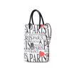Balenciaga Mini Calfskin Bonjour Paris Shopping Phone Holder Secondhand