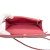 Chanel CC Embossed Lambskin Camellia Wallet On Chain Secondhand