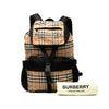 Burberry House Check Nylon Logo Print Wilfin Backpack Secondhand