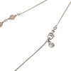 Chanel CC Silver Plated Beads and Rhinestones Star Pendant Necklace Secondhand