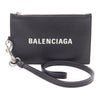 Balenciaga Leather Fragment Coin Purse Secondhand