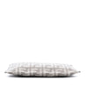 Fendi Large Woven Fabric and Calfskin FF Flat Pouch Secondhand