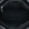 Burberry House Check Trimmed Grainy Calfskin Horn Toggle Tote Secondhand