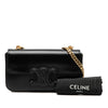 Celine Smooth Calfskin Cuir Triomphe Chain Shoulder Bag Secondhand