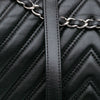 Chanel Jumbo Classic Chevron Lambskin Double Stitch Single Flap Secondhand