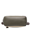 LOEWE Small Tricolor Calfskin Braided Puzzle Edge Satchel Secondhand