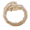 Secondhand Cartier 18K Tricolor Gold Panthere de Cartier Ring