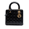 Dior Medium Patent Cannage Lady Dior Secondhand