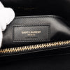 Saint Laurent Large Chevron Sheepskin Monogram College Satchel Secondhand