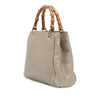 Secondhand Gucci Small Calfskin Bamboo Shopper Satchel