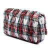 Miu Miu Matelasse Wool Tartan Flap Crossbody Secondhand