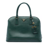Prada Medium Saffiano Lux Open Promenade Satchel Secondhand