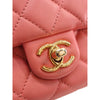 Chanel Mini CC Quilted Lambskin Chain Flap Secondhand