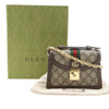 Gucci Small GG Supreme Web Ophidia Top Handle Bag Secondhand