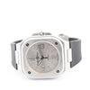 Bell & Ross BR05 BR05A-GR-ST/SRB 1107124 SS & Rubber AT Gray-Face Watch Secondhand
