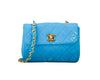 Chanel Blue Bag before repair