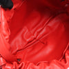 Bottega Veneta Bulb Smooth Leather Shoulder Bag in Red Secondhand