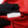 Bottega Veneta Bulb Smooth Leather Shoulder Bag in Red Secondhand
