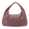 Bottega Veneta Intrecciato Hobo Leather Shoulder Bag in Dusty Rose Taupe 115653 Secondhand