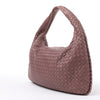 Bottega Veneta Intrecciato Hobo Leather Shoulder Bag in Dusty Rose Taupe 115653 Secondhand
