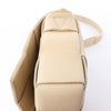 Bottega Veneta Cassette Maxi Intrecciato Leather Crossbody Bag in Beige Secondhand