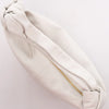 BOTTEGA VENETA Double Knot Mini Leather Handbag in White Secondhand