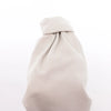BOTTEGA VENETA Double Knot Mini Leather Handbag in White Secondhand