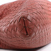 Bottega Veneta Intrecciato Leather Handbag in Dusty Red Secondhand