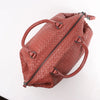 Bottega Veneta Intrecciato Leather Handbag in Dusty Red Secondhand