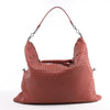 Bottega Veneta Intrecciato Leather Handbag in Dusty Red Secondhand