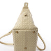 Bottega Veneta Montaigne Intrecciato Leather Shoulder Bag in Beige 173398 Secondhand