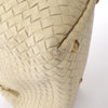 Bottega Veneta Montaigne Intrecciato Leather Shoulder Bag in Beige 173398 Secondhand