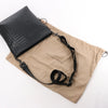 Bottega Veneta VN Intrecciato Leather Crossbody Messenger Bag in Black Secondhand
