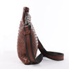 Bottega Veneta Nappa Intrecciato VN Crossbody Messenger Bag in Brown Secondhand