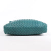 Bottega Veneta Nodini Intrecciato Leather Crossbody Bag in Green Secondhand