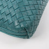 Bottega Veneta Nodini Intrecciato Leather Crossbody Bag in Green Secondhand