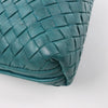 Bottega Veneta Nodini Intrecciato Leather Crossbody Bag in Green Secondhand
