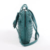 Bottega Veneta Nodini Intrecciato Leather Crossbody Bag in Green Secondhand