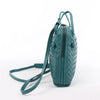 Bottega Veneta Nodini Intrecciato Leather Crossbody Bag in Green Secondhand