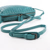 Bottega Veneta Nodini Intrecciato Leather Crossbody Bag in Green Secondhand