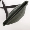 Bottega Veneta Nappa Intrecciato VN Crossbody Messenger Bag in Green Secondhand