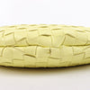 Bottega Veneta Intrecciato Medium Turns Pouch Leather Shoulder bag in Yellow Secondhand