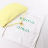 Bottega Veneta Intrecciato Medium Turns Pouch Leather Shoulder bag in Yellow Secondhand