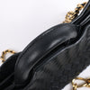 Bottega Veneta Intrecciato Small Andiamo Leather 2Way Handbag in Black Secondhand