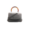 Secondhand Bottega Veneta Suede 2Way Handbag in Gray