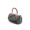 Secondhand Bottega Veneta Suede 2Way Handbag in Gray